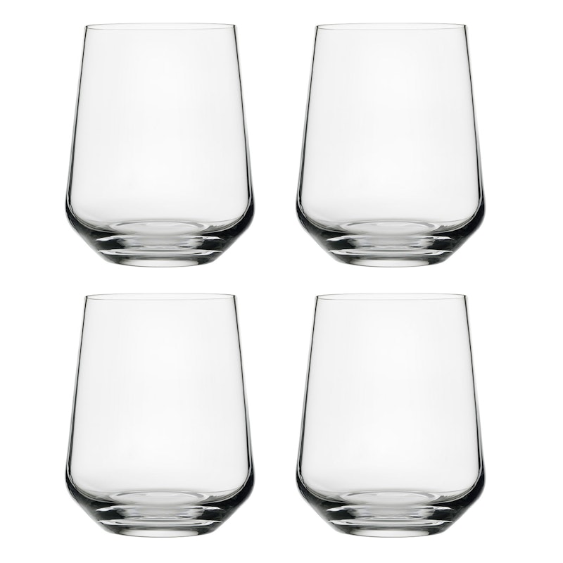 Essence Water Glass 35 cl Set Of 4, Clear