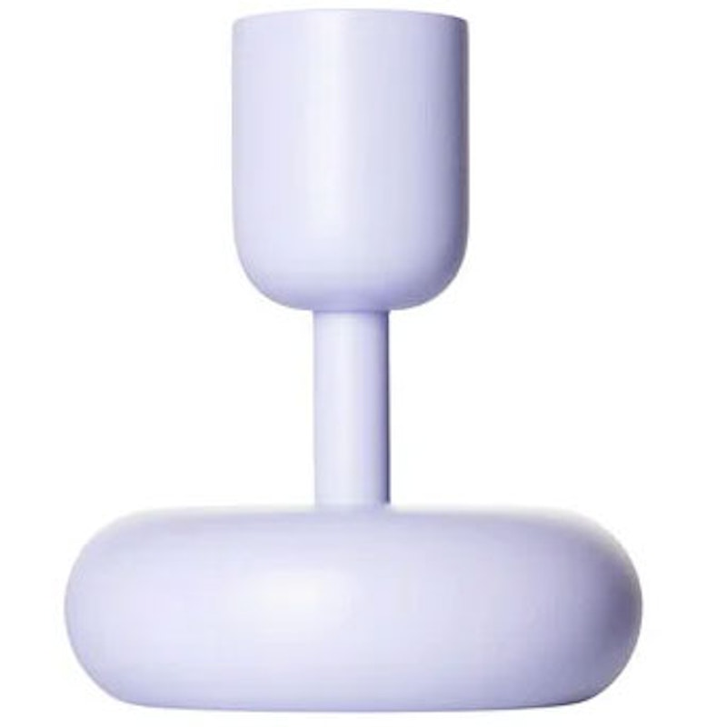 Nappula Candle Holder 107 mm, Light Purple
