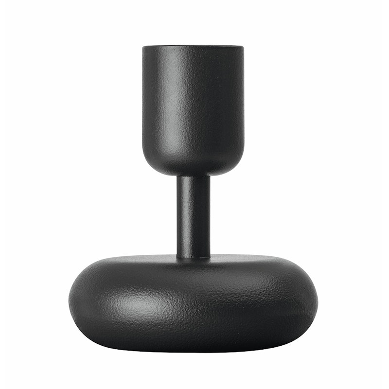 Nappula Candle Holder 107 mm, Dark Grey