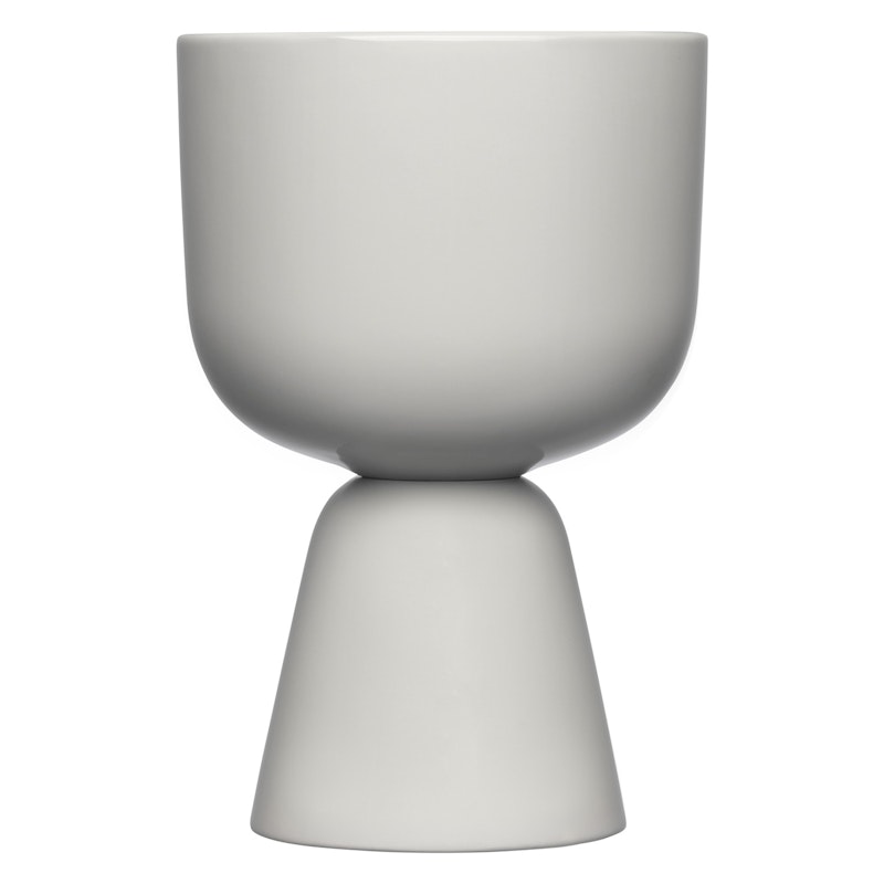 Nappula Pot 19x12,5 cm, Light Grey