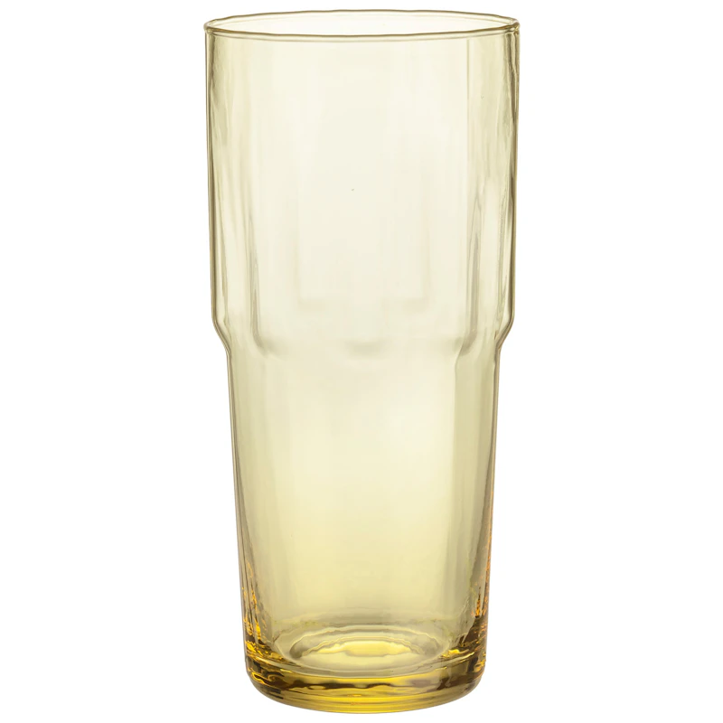 Solare High Drinking Glass 39 cl 2-pack, Fire Yellow