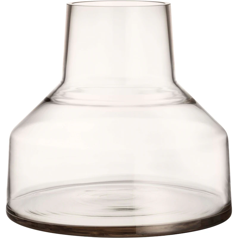Solare Vase Low 20x22 cm, Linen