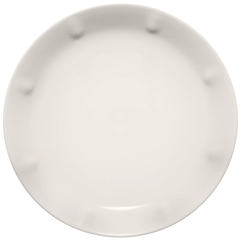 Solare Plate Ø27 cm, White