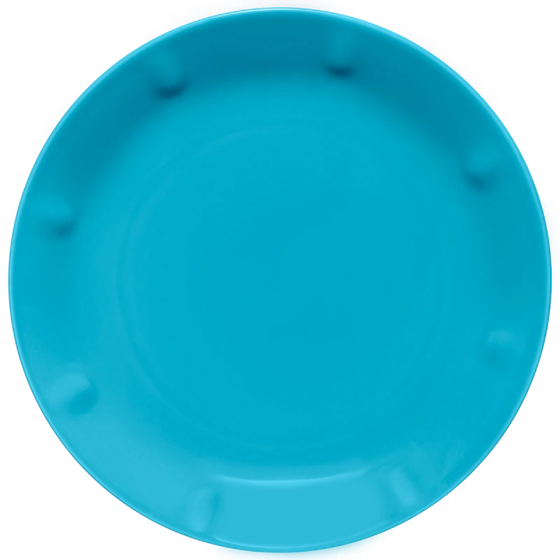 Solare Plate Ø27 cm, Electric Blue