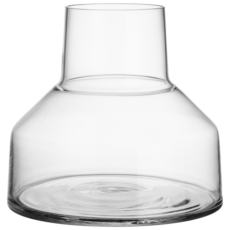 Solare Vase Low 20x22 cm, Clear