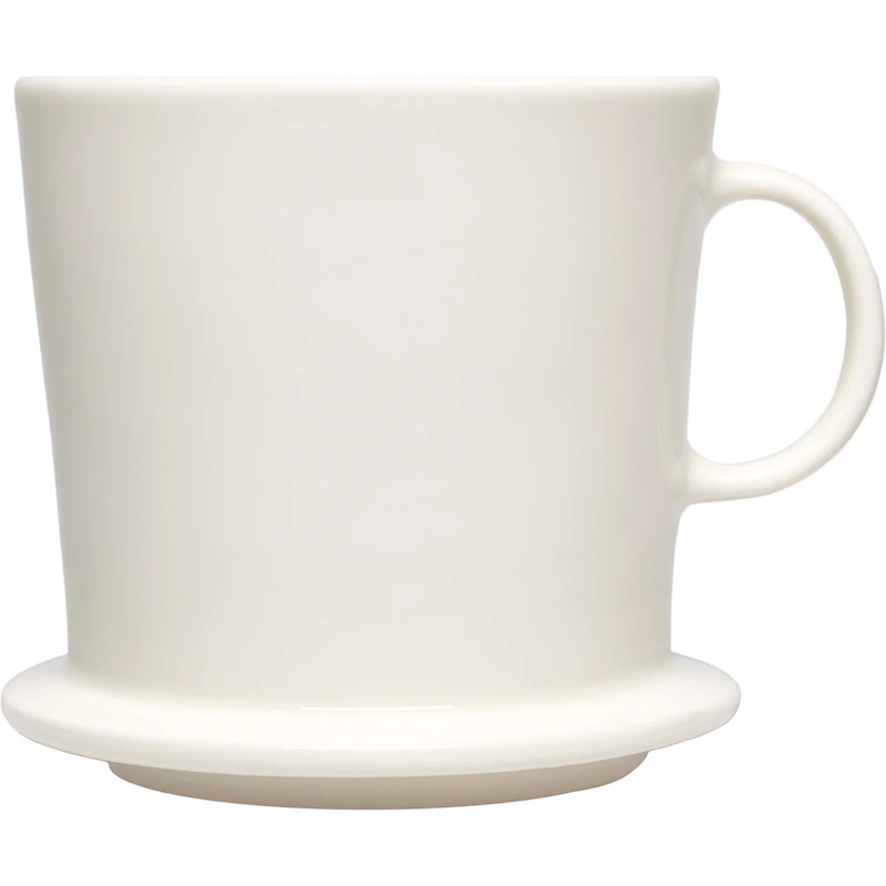 Teema Ceramic Coffee Filter, White
