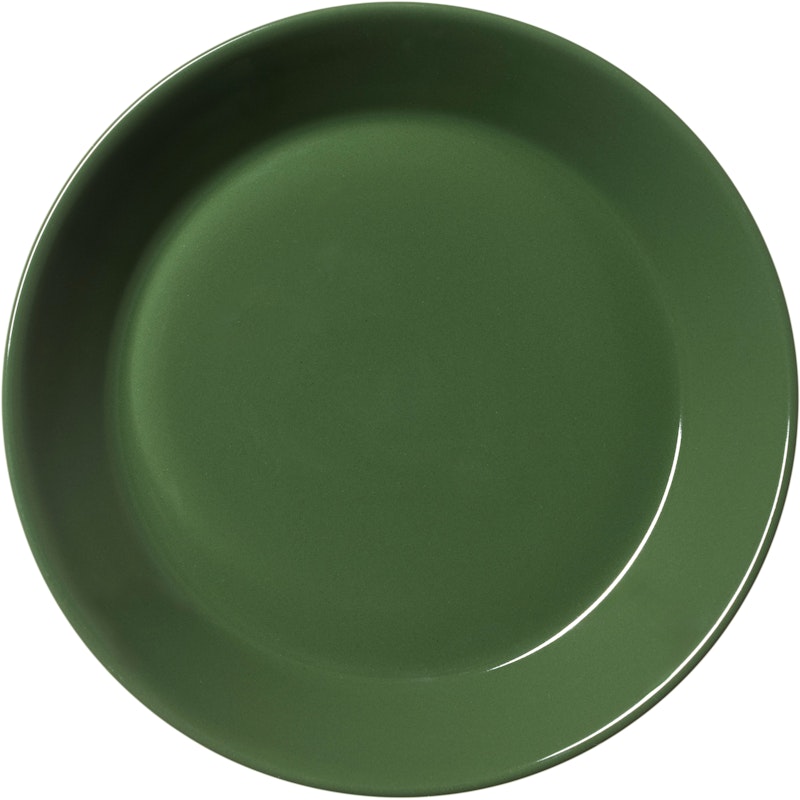 Teema plate 17cm forest green