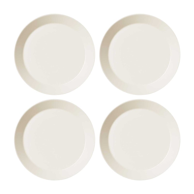 Teema Plate 26 cm White, 4-pack