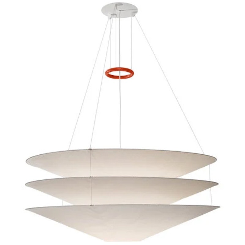 Floatation 2 Pendant White 100 cm