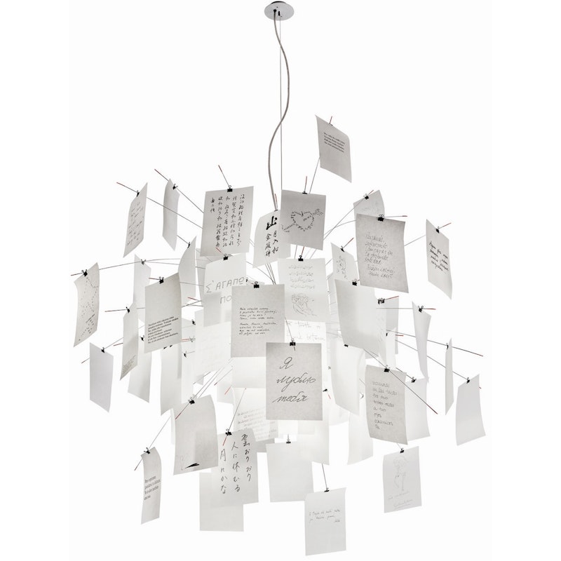 Zettel'z 5 Pendant Silver 330 cm