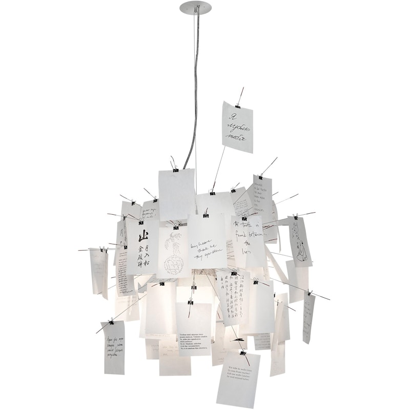 Zettel'z 6 Pendant Silver 200 cm