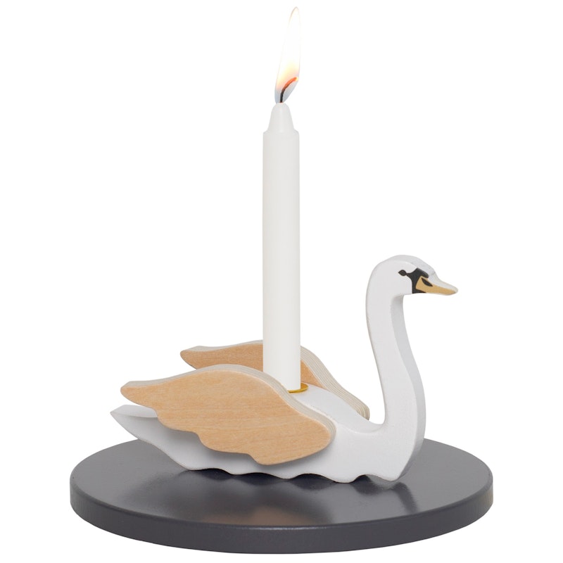 Swan Candlestick