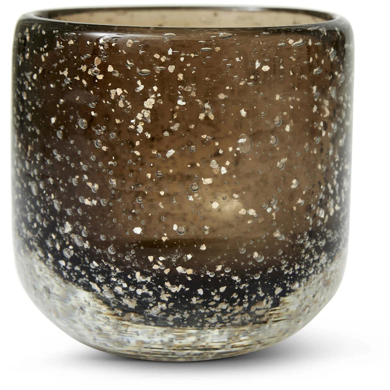 Maple Candle Holder 8 cm, Brown