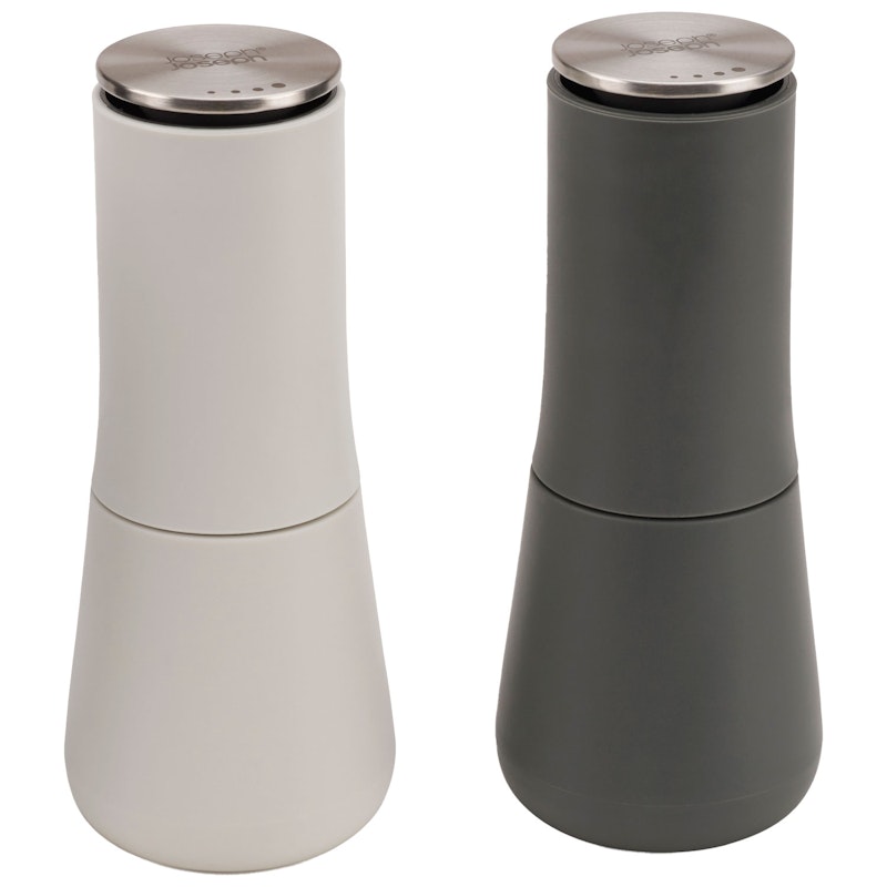 Milltop Salt And Pepper Mill Set, Grey