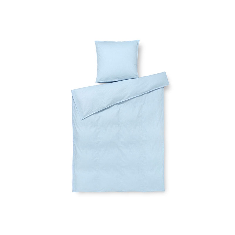 Monochrome Duvet Cover Light-blue, 140x200 cm