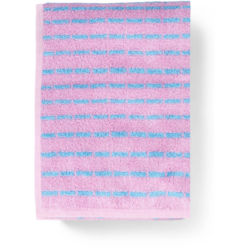Nuance Towel 50x100 cm, Light Blue/Rose