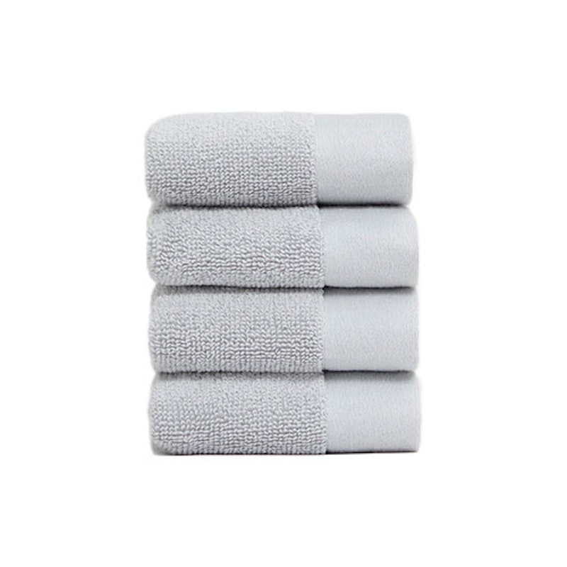 Face Towel 30x30 cm 4-pack, Stone Grey