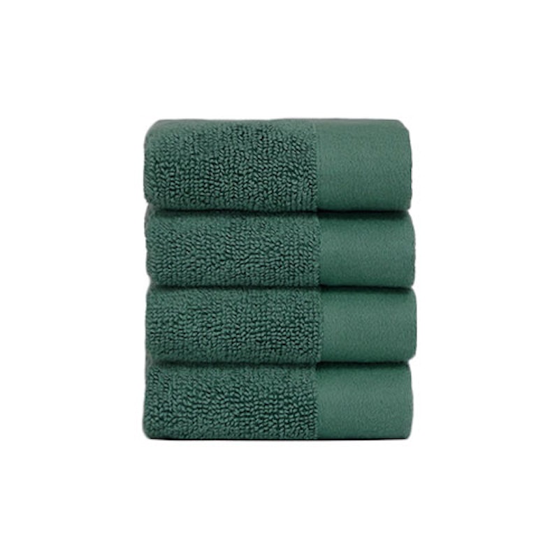 Face Towel 30x30 cm 4-pack, Juniper Green