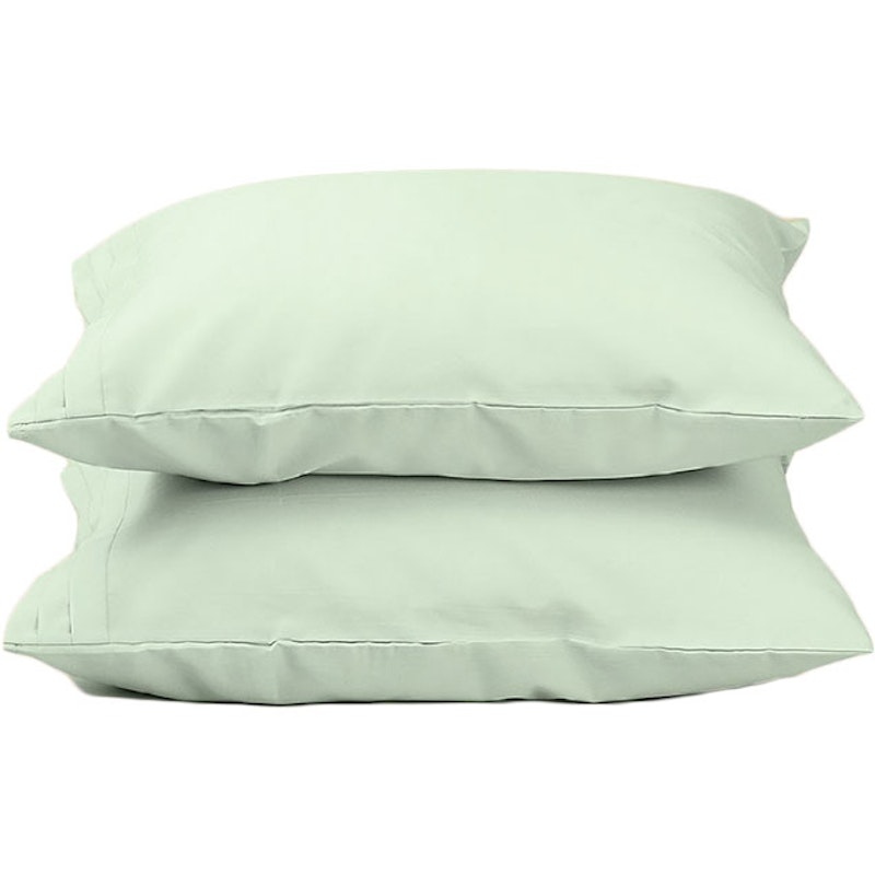 Pillowcase 50x90 cm 2-pack, Sage Green