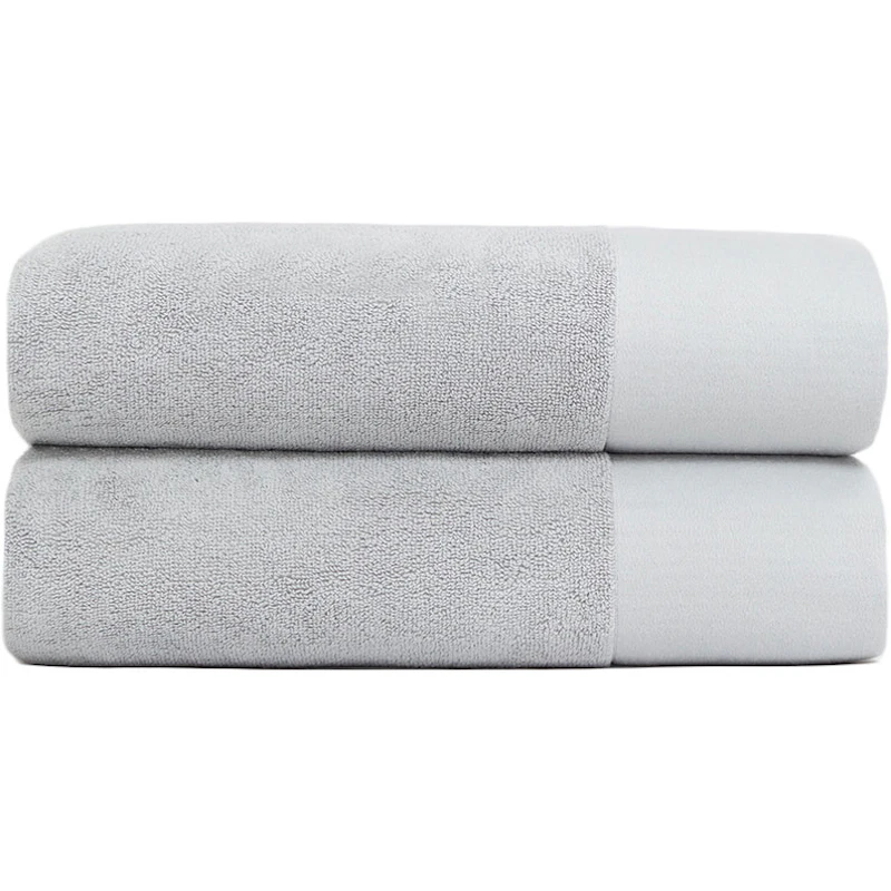 Towel 70x140 cm 2-pack, Stone Grey