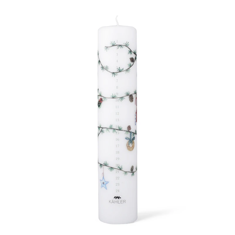 Hammershøi Calendar Candle
