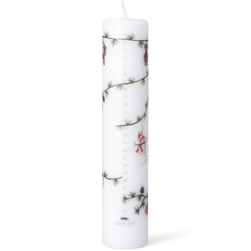 Hammershøi Christmas Calendar Candle 2025