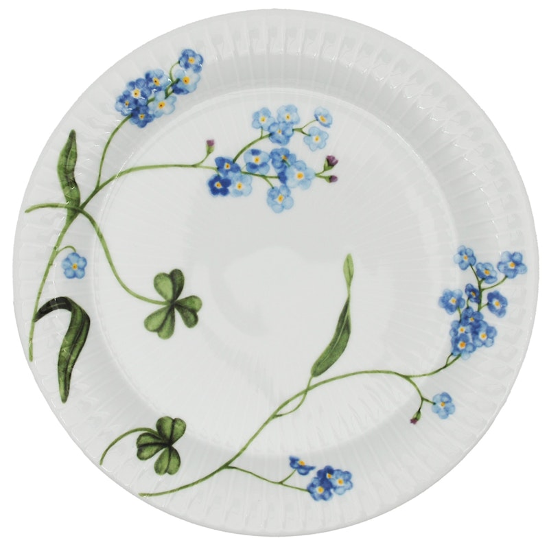 Hammershøi Summer Plate Ø22 cm, Forget Me Not