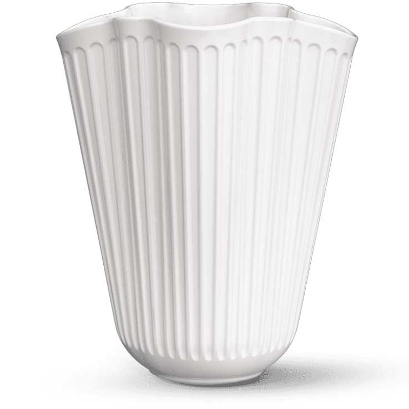 Hammershøi Unfold Vase White, 16,5 cm