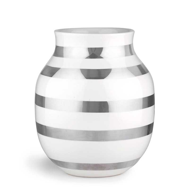 Omaggio Vase 20 cm, Silver