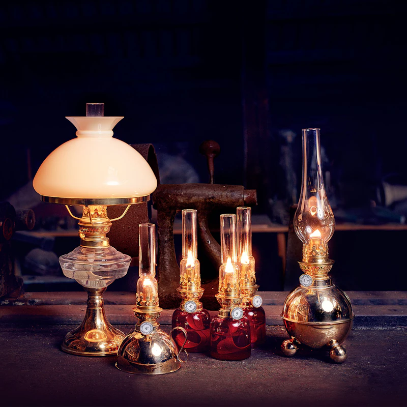 Nattlampa Kerosene Lamp, Brass | RoyalDesign.co.uk
