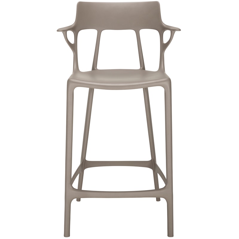 A.I. Bar Stool Recycled 65 cm, Grey