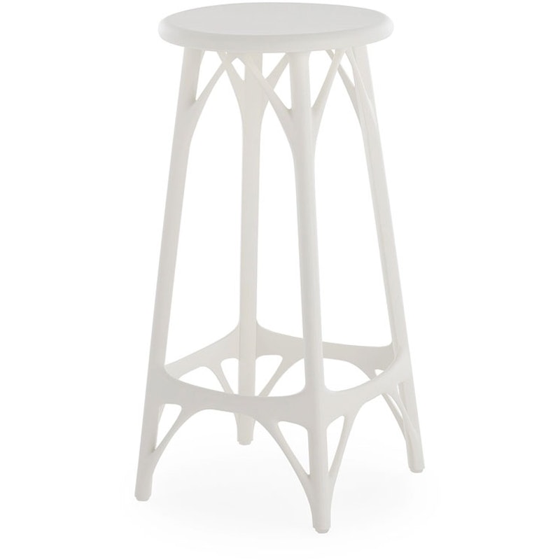 A.I. Light Bar Stool 65 cm, White