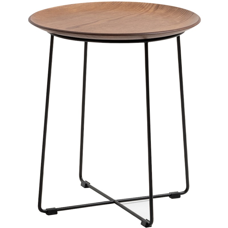 Al Wood Coffee Table, Dark Ash / Black