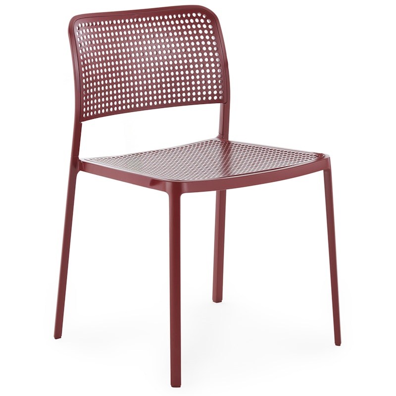 Audrey Chair Outdoor, Burgundy
