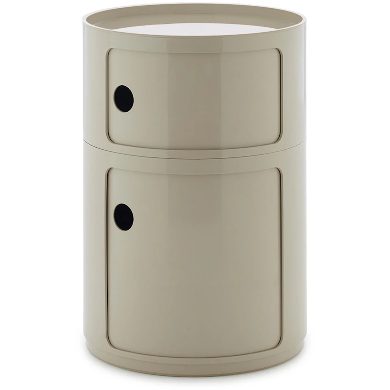 Componibili New Big Storage With 2 Compartments, Dove Grey