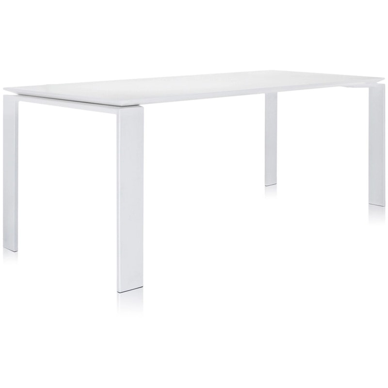 Four Table Outdoor White, 79x190 cm