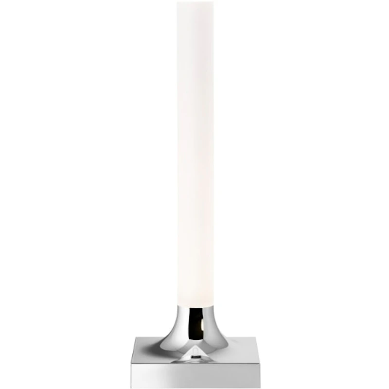 Goodnight Table Lamp Portable, Glossy Chrome