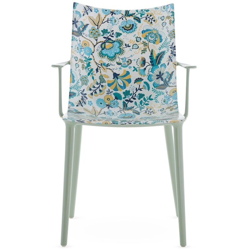 H.H.H. Chair Graphic Impression, Green / Cream