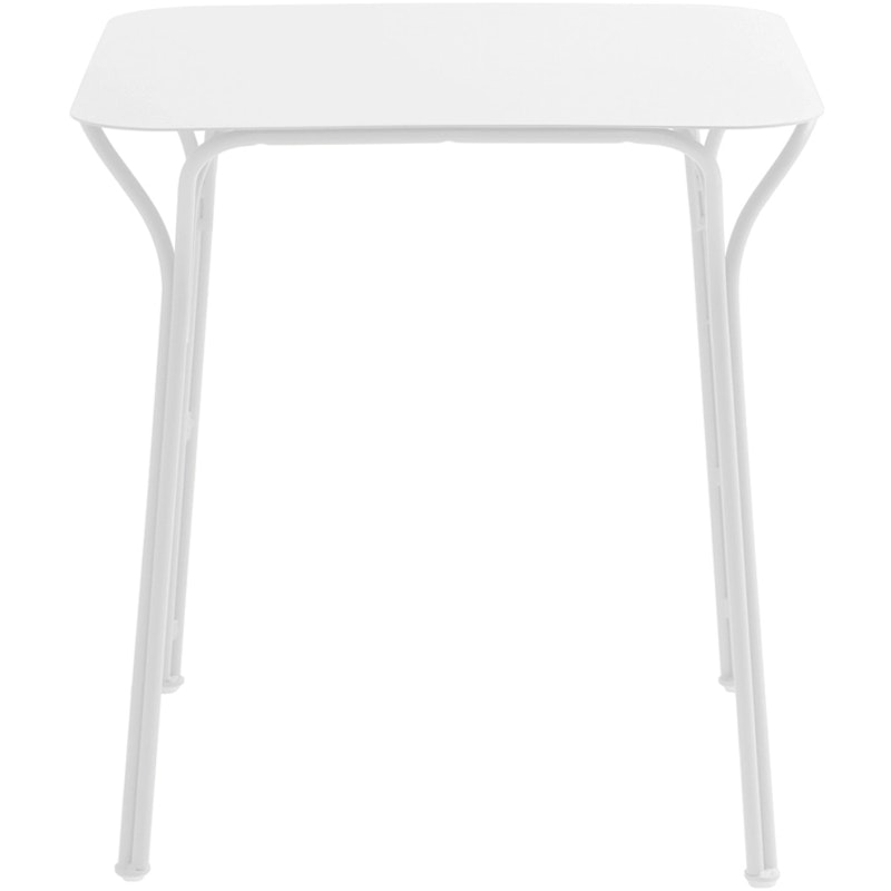 Hiray Table Square 70x70 cm, White