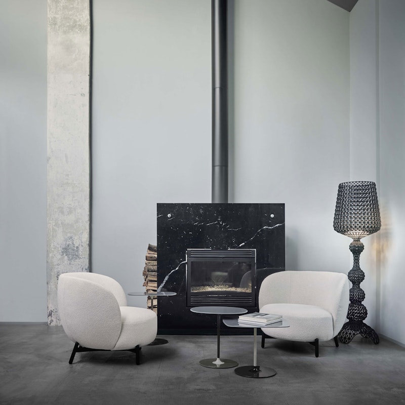 Kabuki Floor Lamp Black from Kartell RoyalDesign