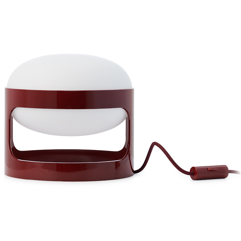 KD28 Table Lamp, Burgundy