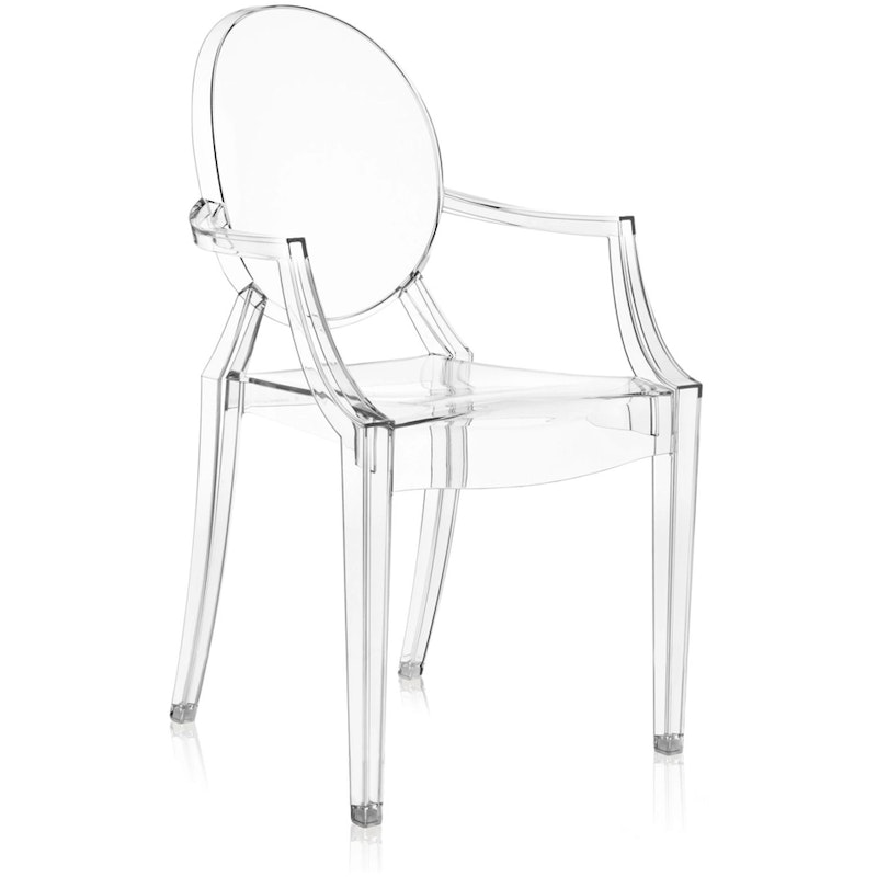Louis Ghost Chair 4-pack, Crystal