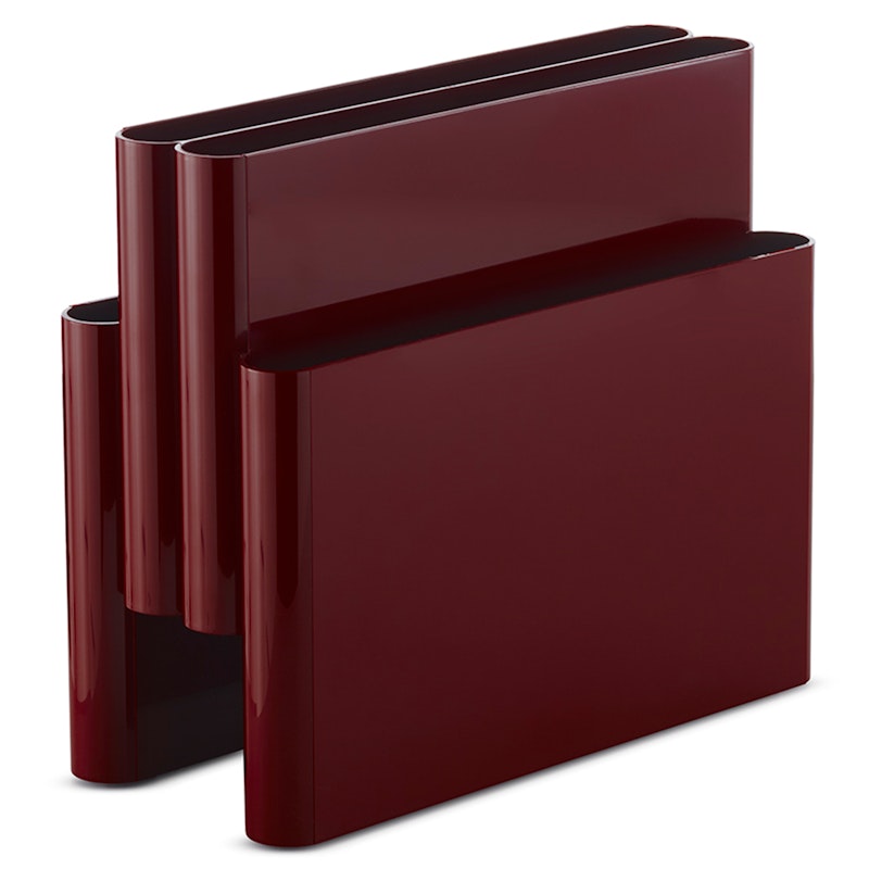 Magazine Rack, Burgundy