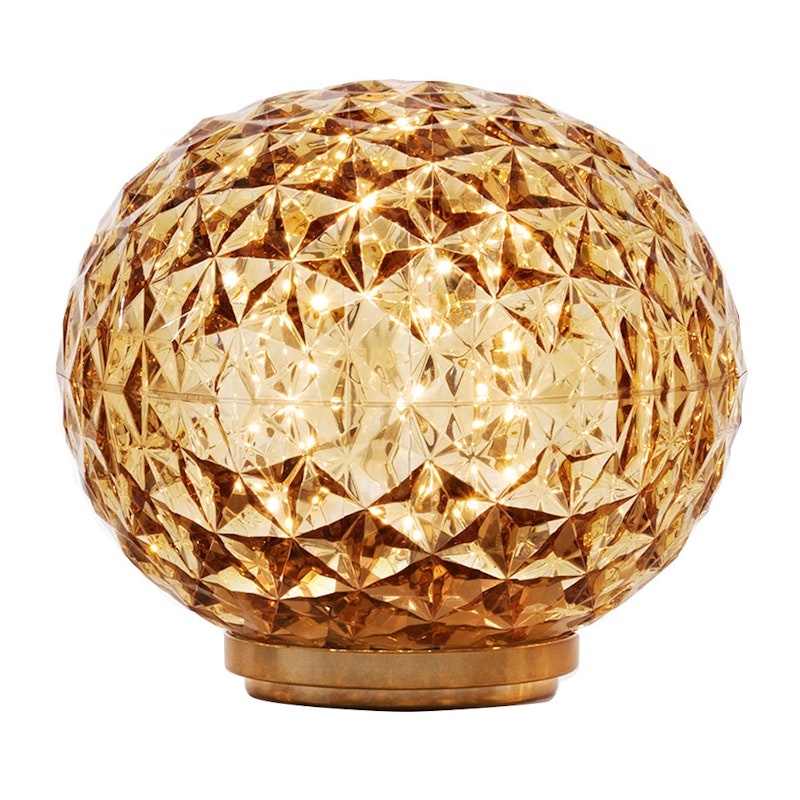Mini Planet Table Lamp Battery Dimmable, Yellow