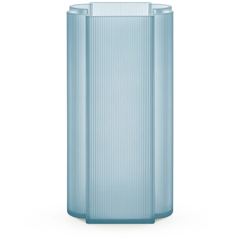 Okra Vase Light Blue, 34 cm