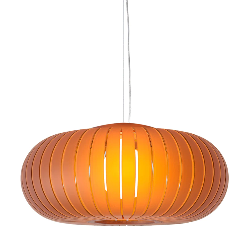 Teresa Frozen Ceiling Lamp, Amber