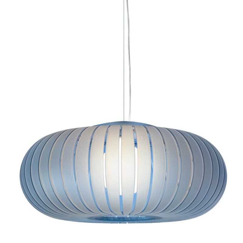 Teresa Frozen Ceiling Lamp, Sky Blue