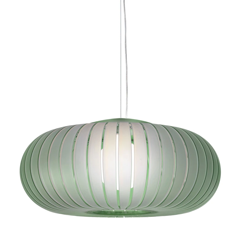 Teresa Frozen Ceiling Lamp, Sage