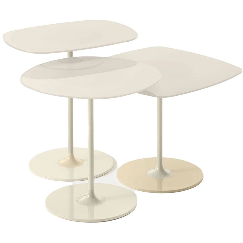 Thierry Coffee Tables 3-pack, White