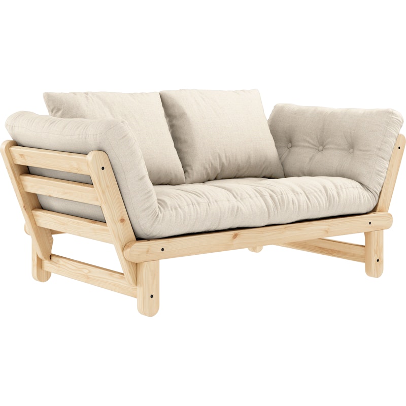 BEAT CLEAR LACQUERED W. BEAT MATTRESS SET LINEN